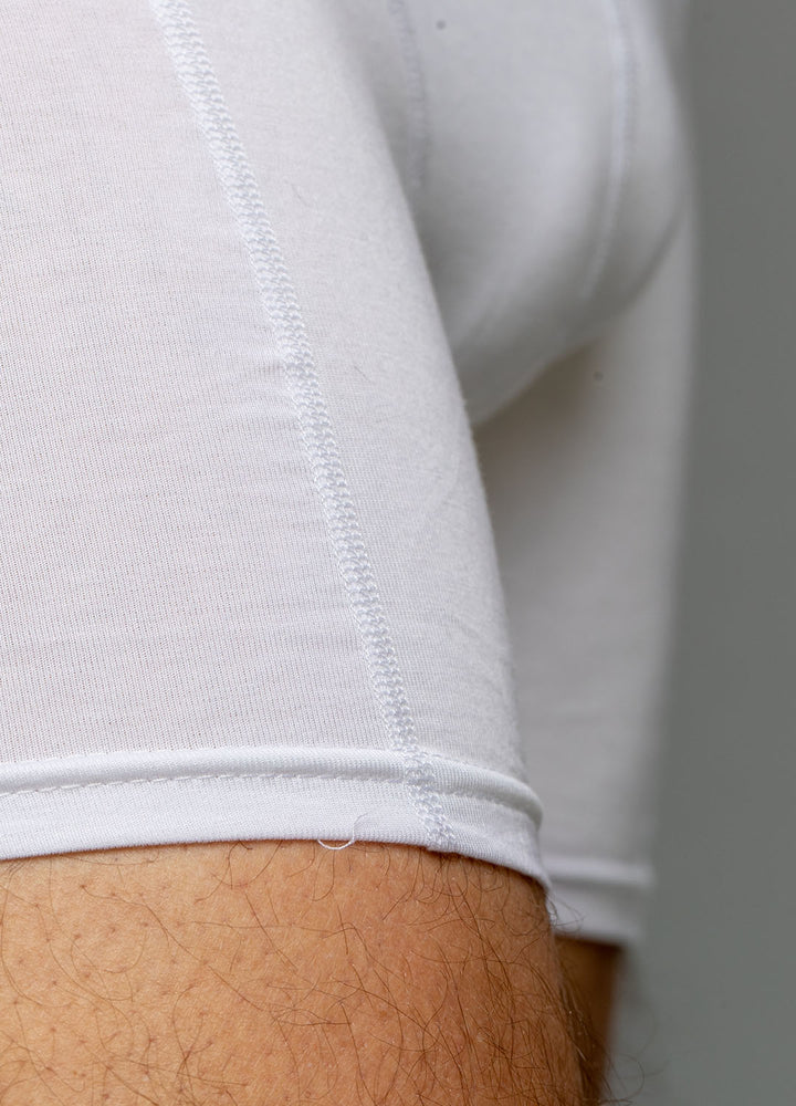 Hvide boxershorts i bambus til mænd 3