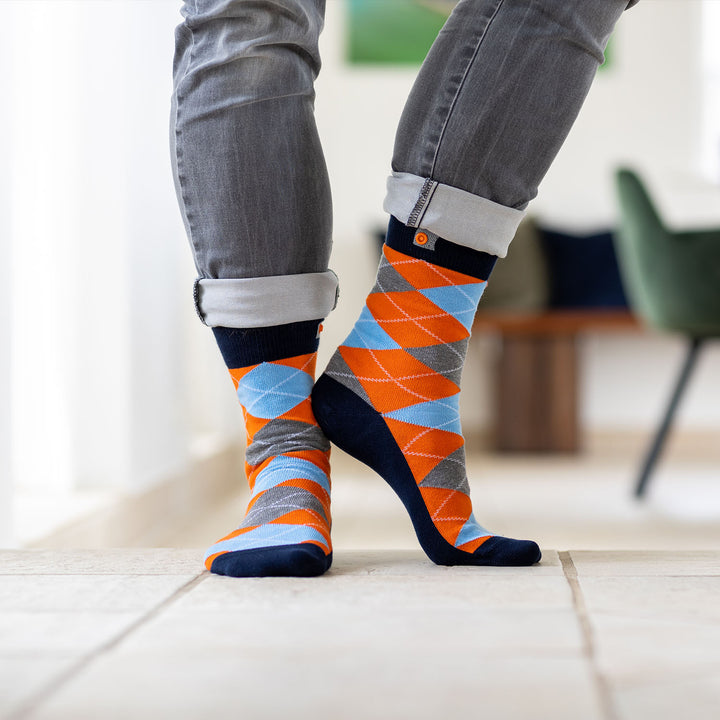 Harper | Orange strømper