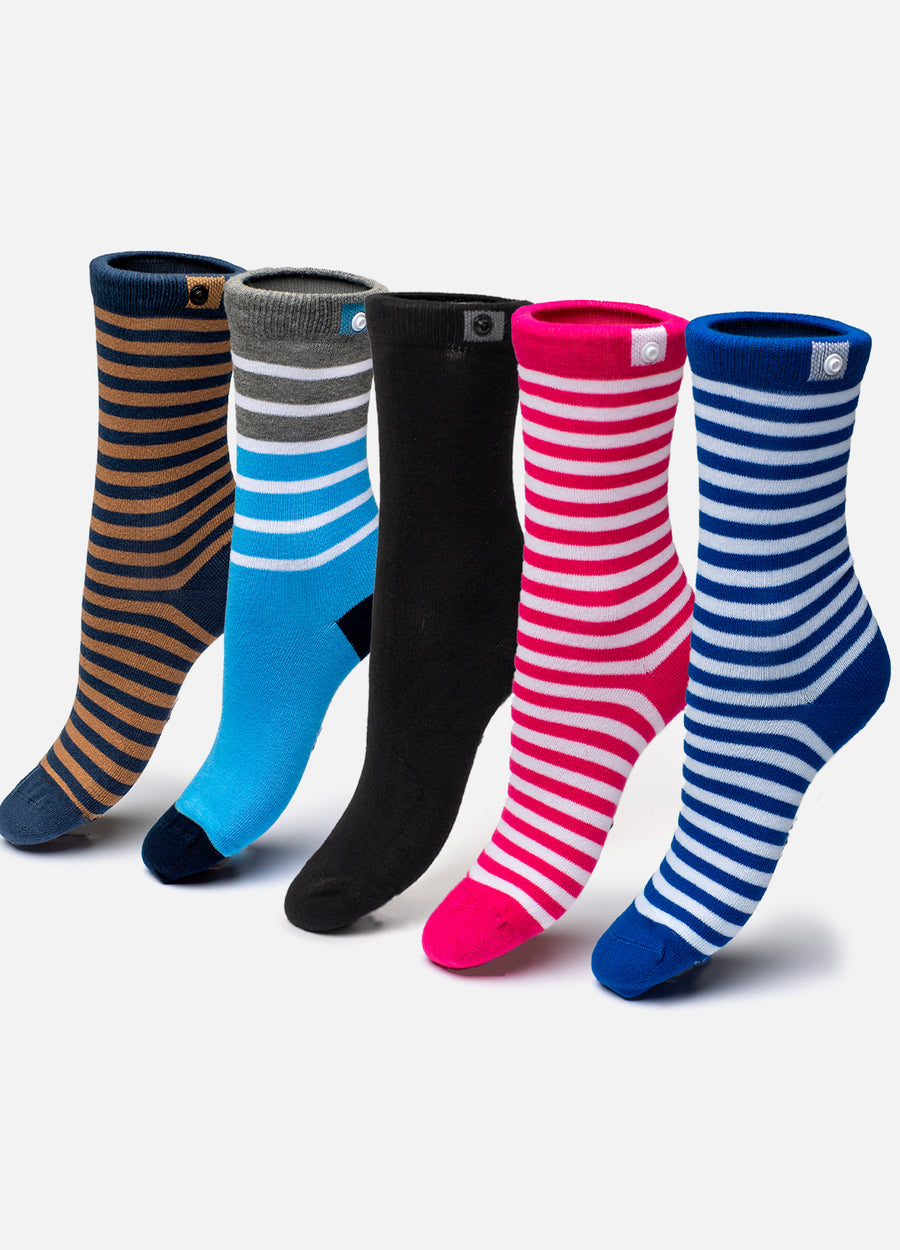 Stripe Wonderland – Julebundle 5-Pak til Hende