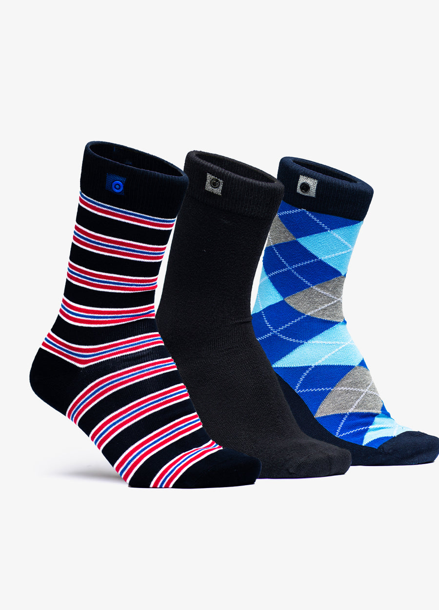 Winter Style Trio – Økologiske Strømper til Mænd