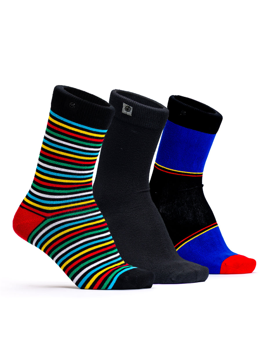 Bamboo Color Trio – Julebundle 3-Pak til Mænd