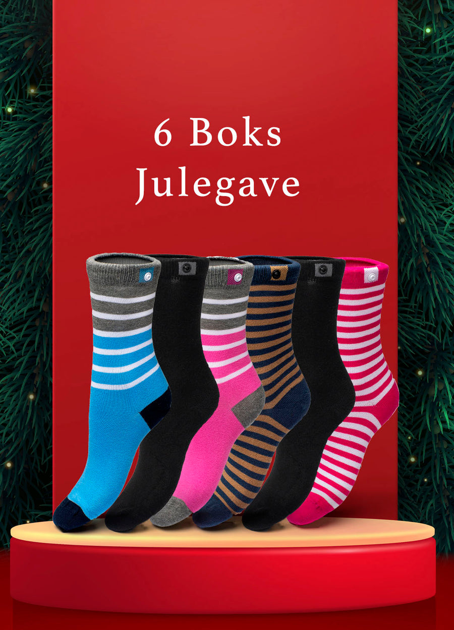 6 Boks | Holiday Stripes | JuleTilbud