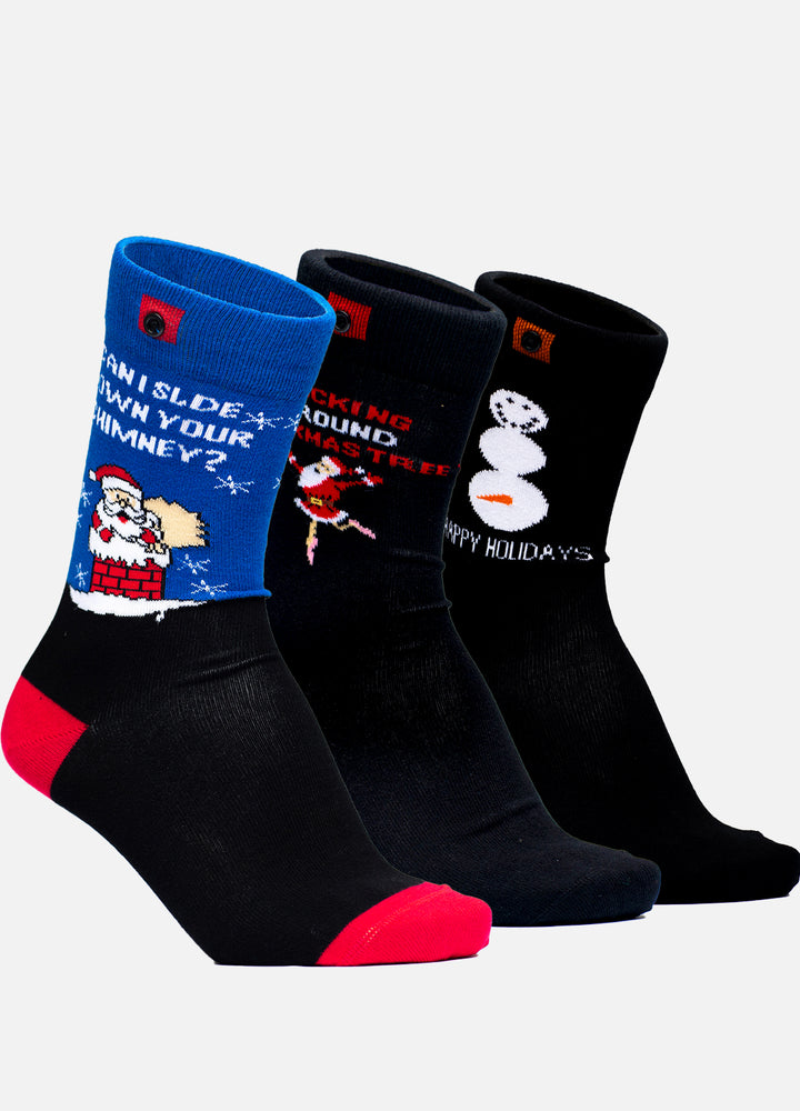 3 Pak julestrømper til mænd