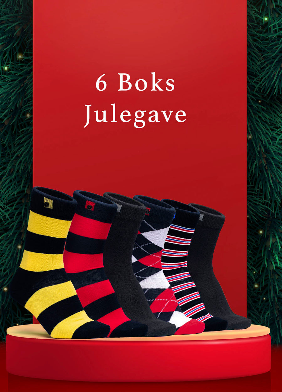 6 Boks | StripeUp | JuleTilbud