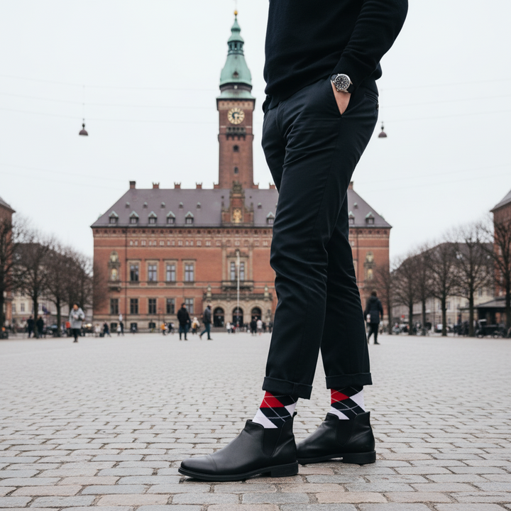 Jack | Ternet herrestrømpe