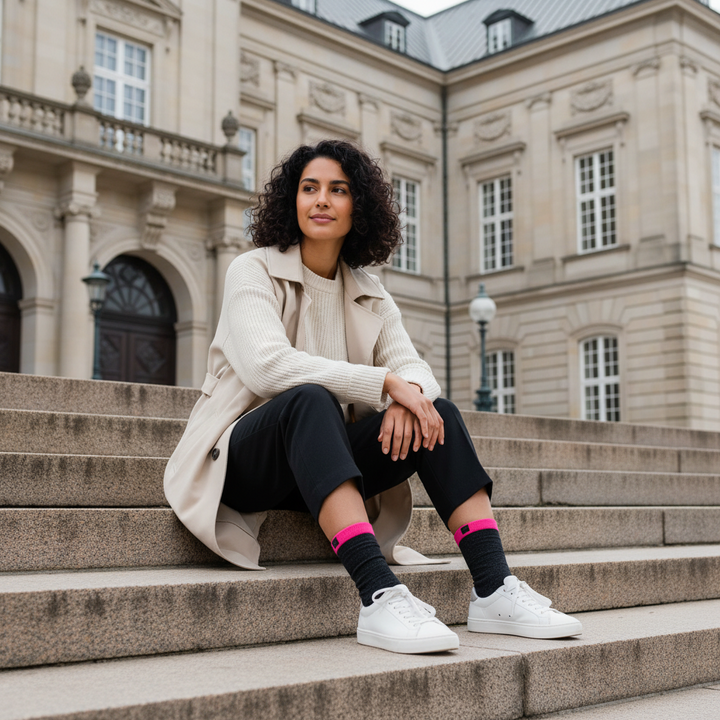 Moon | Nistrede strømper