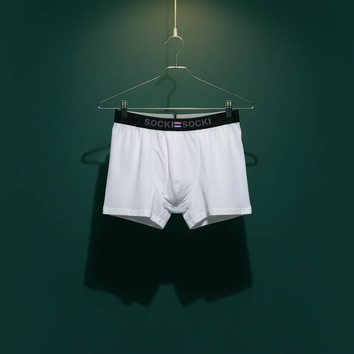 3 Pak | Boxershorts Hvide | XXL