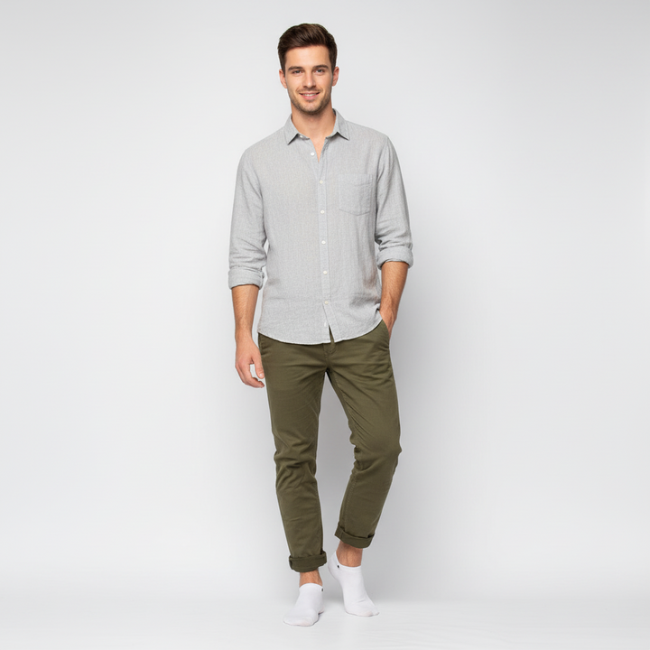 10 Par Hvide ankelstrømper | Str. 41-46