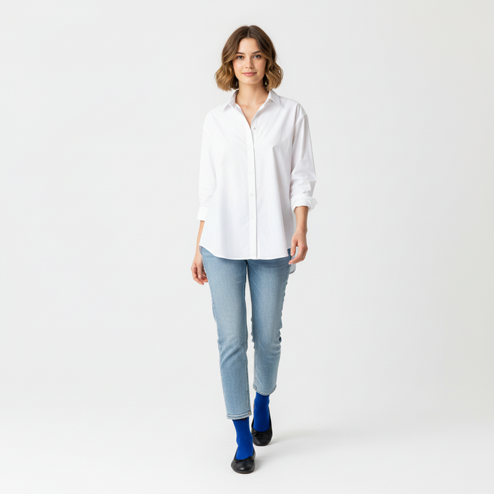 Blå Strømper | Bambus