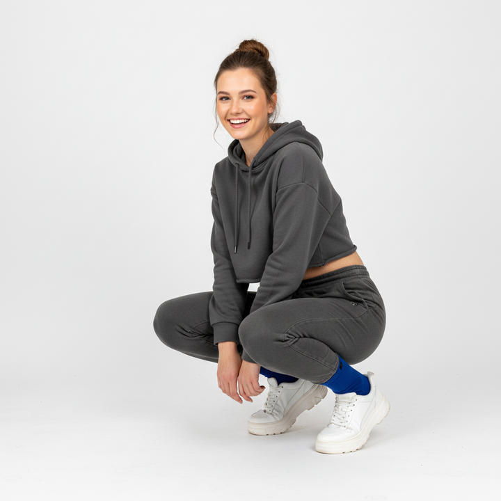 Blå Strømper | Økologisk Bomuld