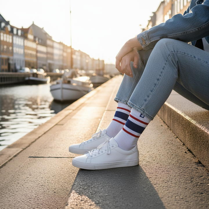 Agassi | Klassiske sportsstrømper