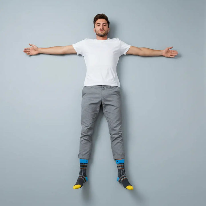 Herma | økologiske strømper med tern & knap SockiSocki
