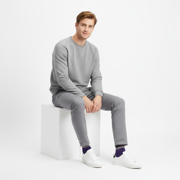 Joccoa – økologiske bomuldsstrømper med sporty elegance & knap