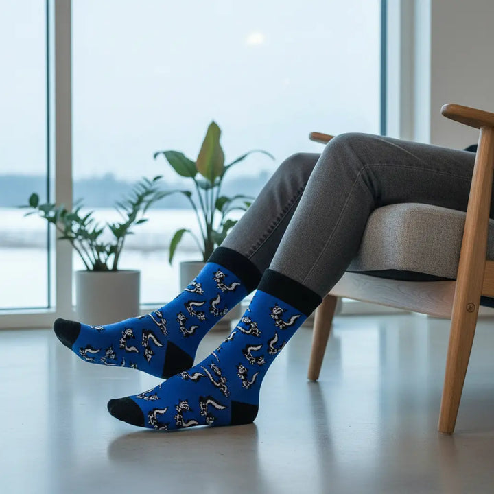 Skunk | Strømper med motiv SockiSocki