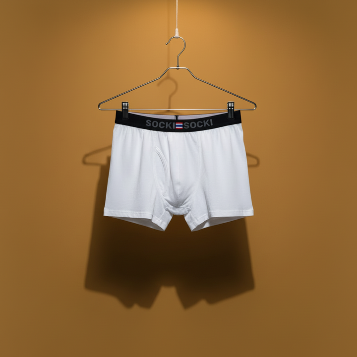 3 Pak | Boxershorts Hvid | M