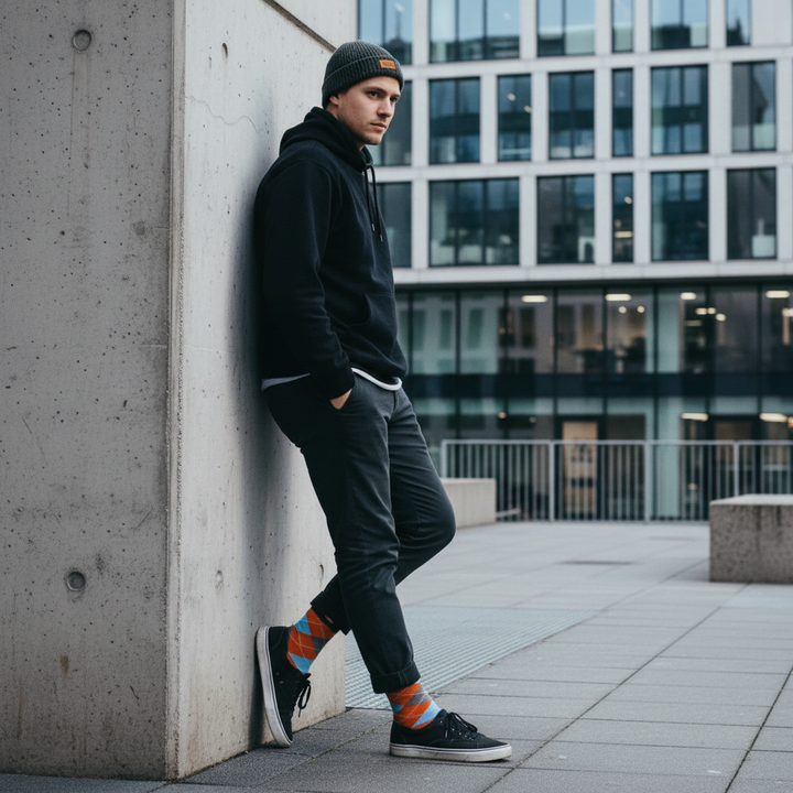 Harper | Orange strømper