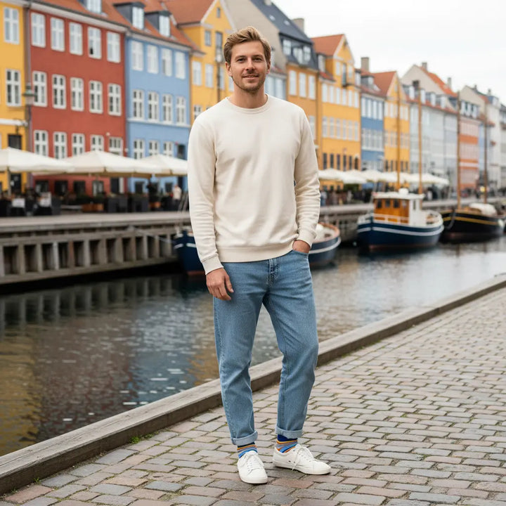 Odda | farverige striber i økologisk bomuld SockiSocki