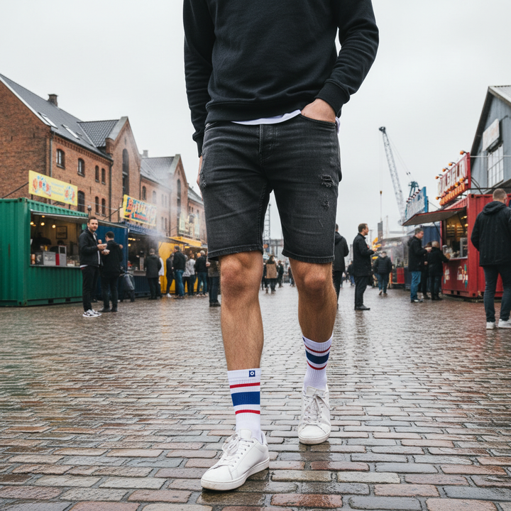 Agassi | Klassiske sportsstrømper