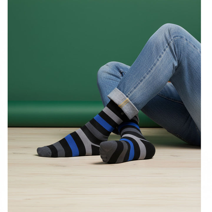 Skovgrønne bambusstrømper fra Nordic Summer Edition-pakken fra SockiSocki
