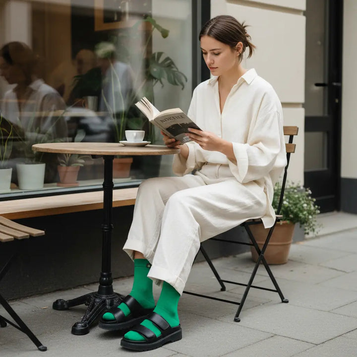 Grønne strømper | Bambus SockiSocki