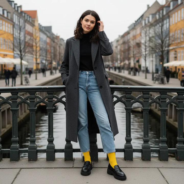 Gule Strømper | Økologisk Bomuld SockiSocki