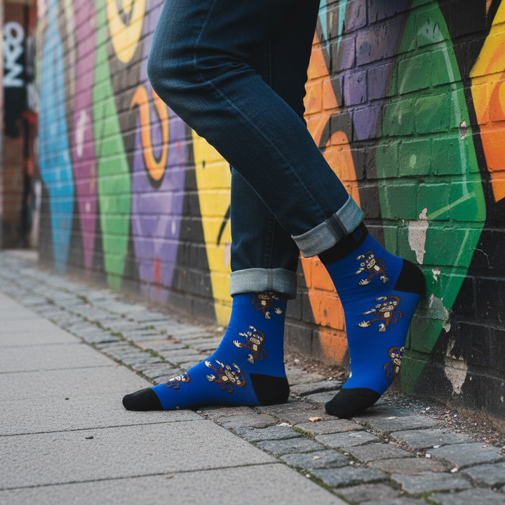 Monkey | Strømper med sjov motiver