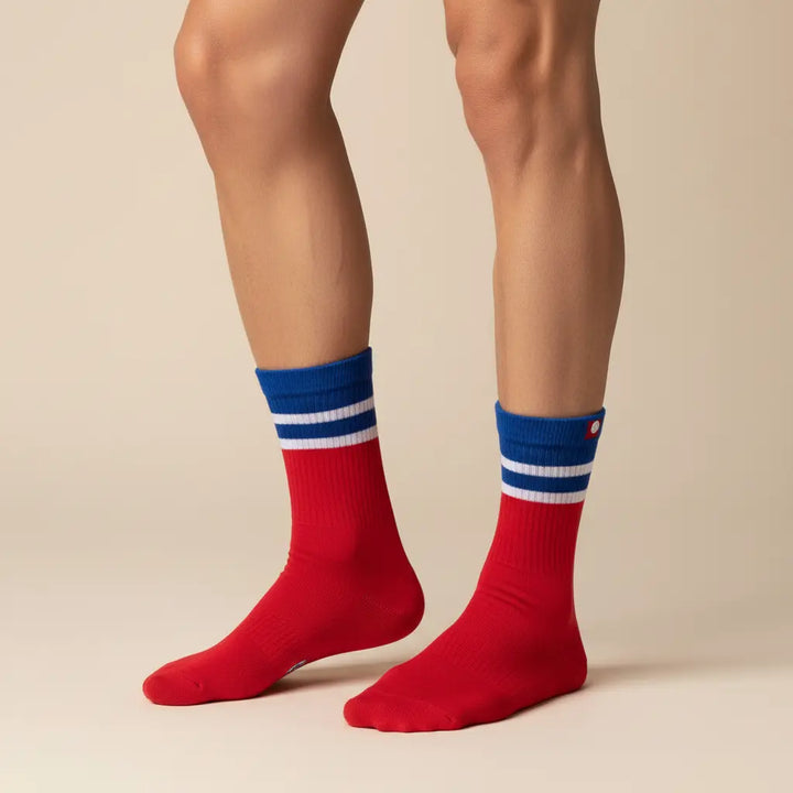 Zuma | Røde sportsstrømper SockiSocki