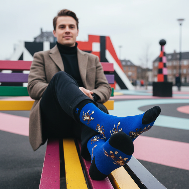 Monkey | Strømper med sjov motiver