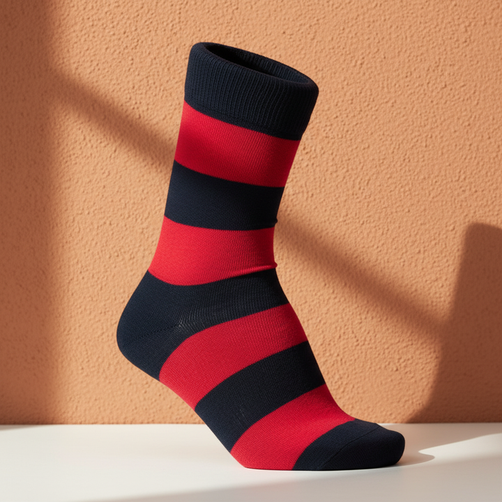 Jude | Stribet strømper