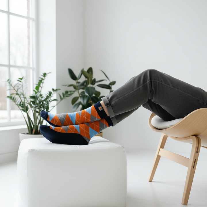 Harper | Orange strømper