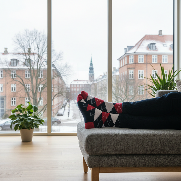 Jack | Ternet herrestrømpe