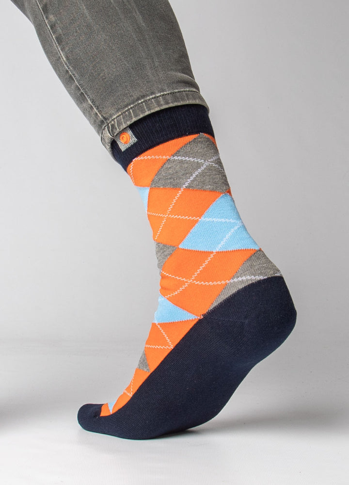 Økologiske herre strømper 3