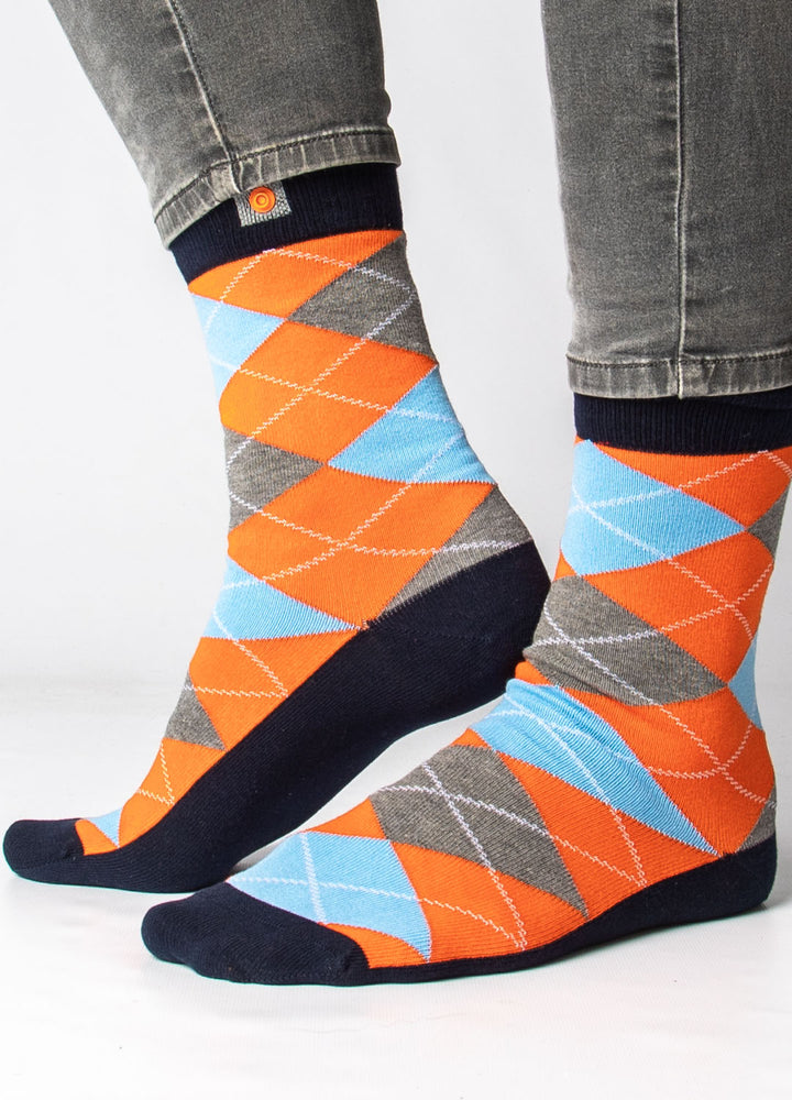 Økologiske herre strømper 9