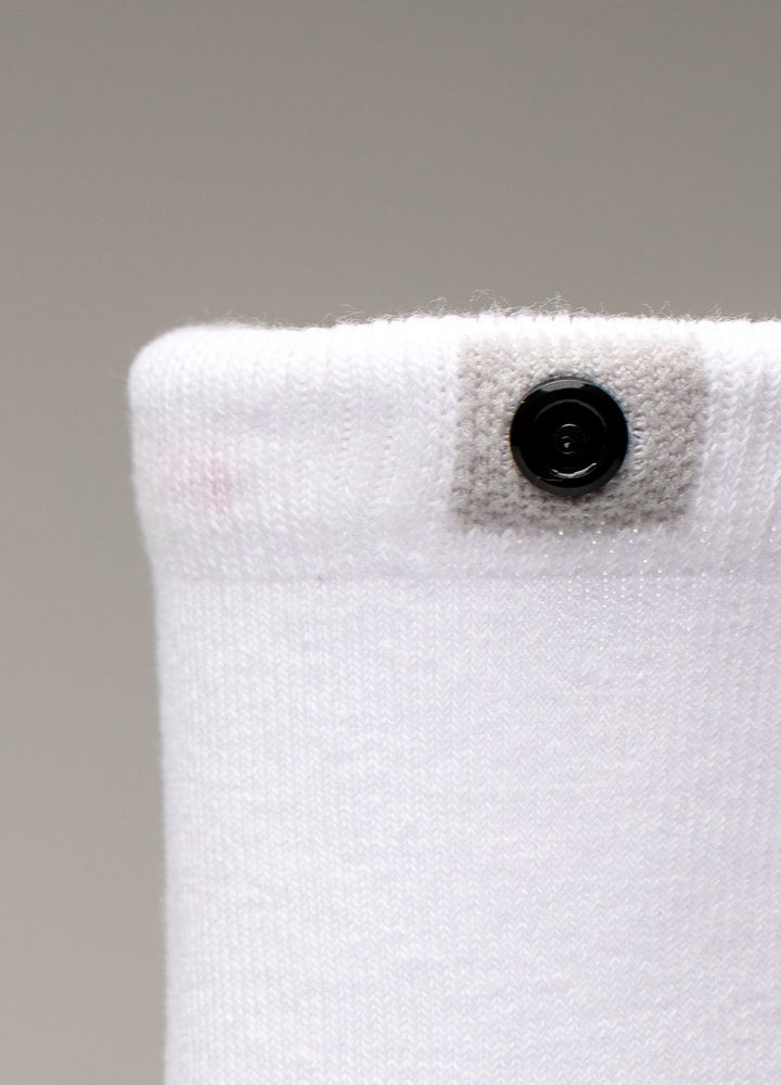 Hvide strømper i Økologiske bomuld 1