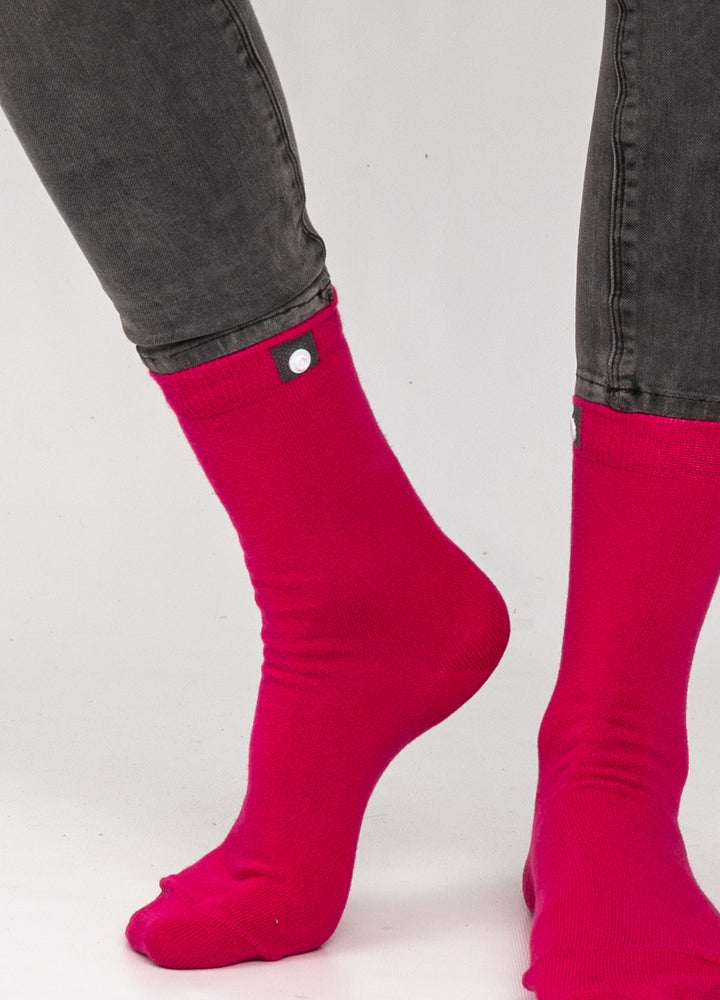 Pink Strømper | Økologisk Bomuld