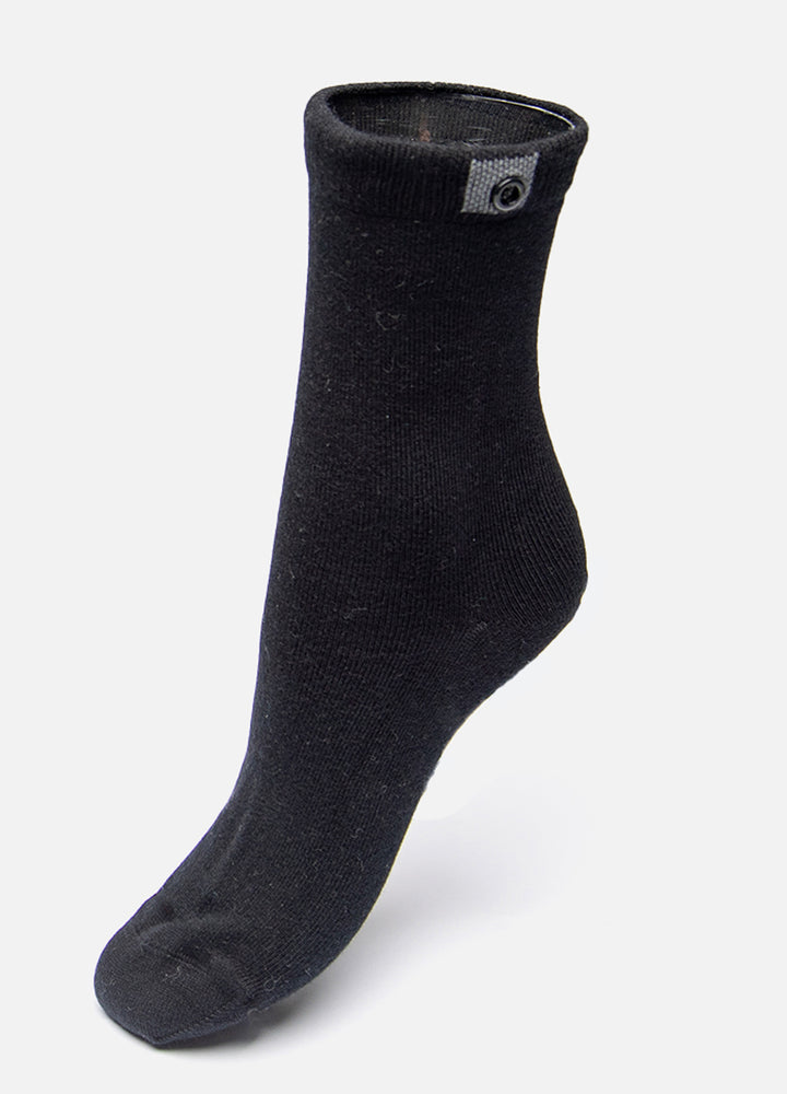 10 pak bambusstrømper til kvinder med knap